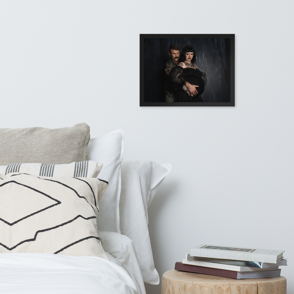 Medium Framed Print 12x16" Horizontal