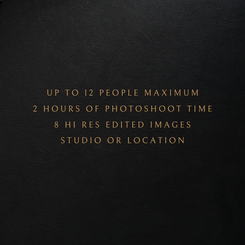 Large Family Photography Package