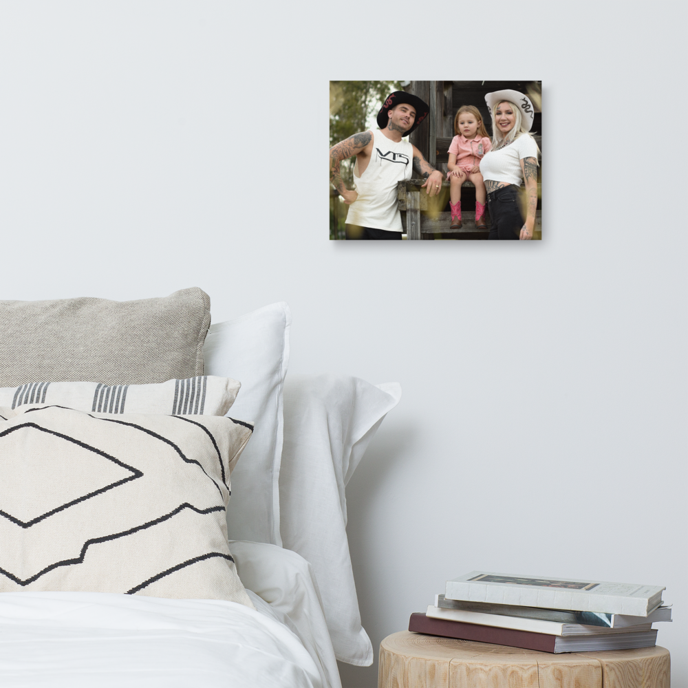 Medium Canvas Print 12X16" Horizontal