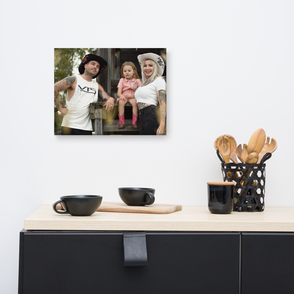 Medium Canvas Print 12X16" Horizontal