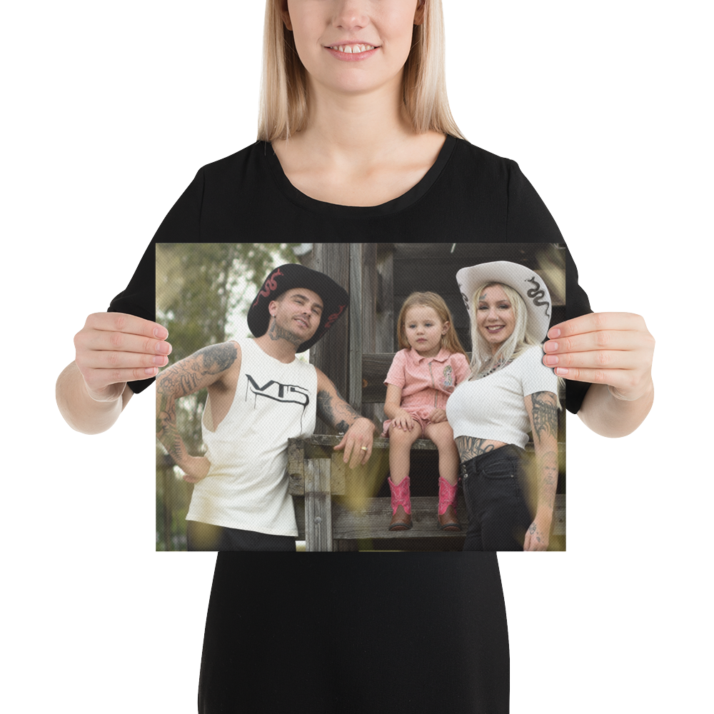 Medium Canvas Print 12X16" Horizontal