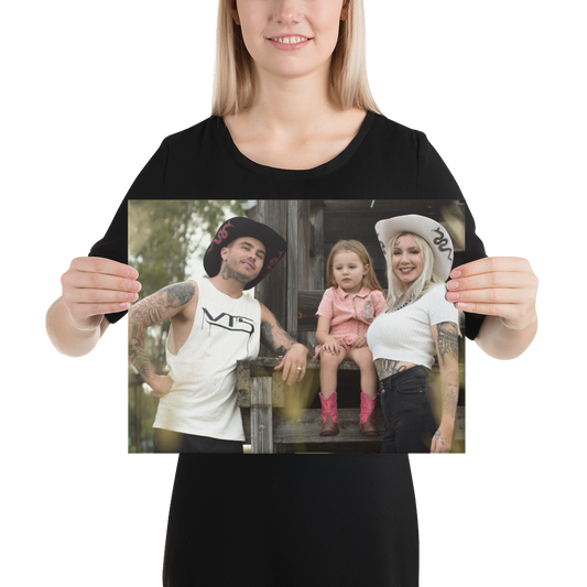 Medium Canvas Print 12X16" Horizontal