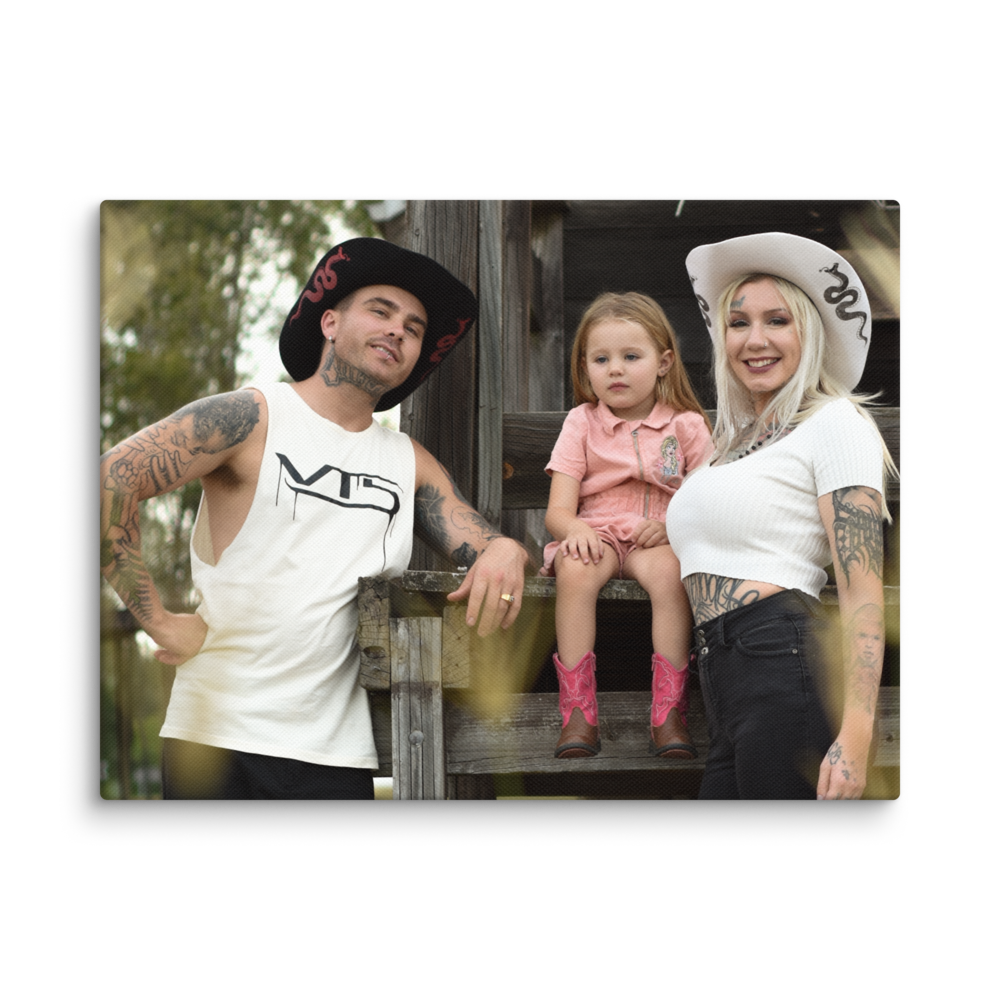 Medium Canvas Print 12X16" Horizontal