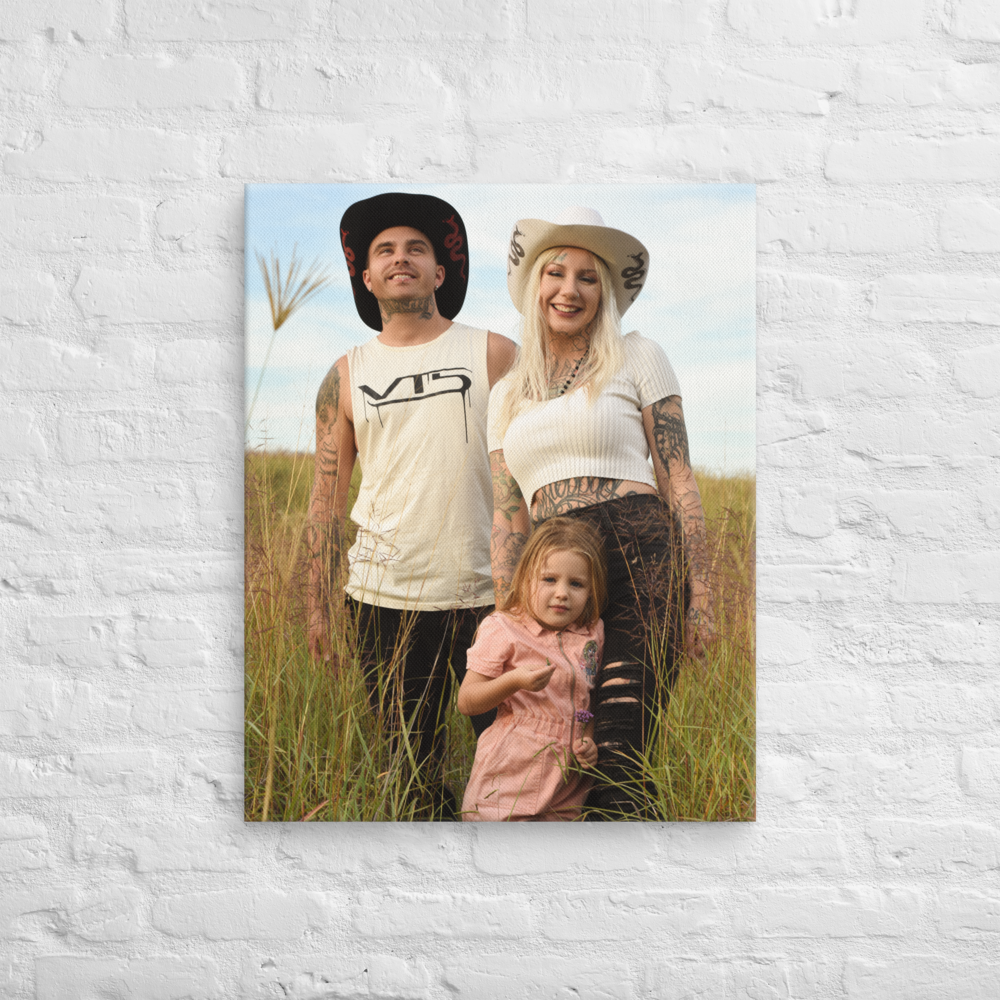 Large Canvas Print 30X24" Vertical