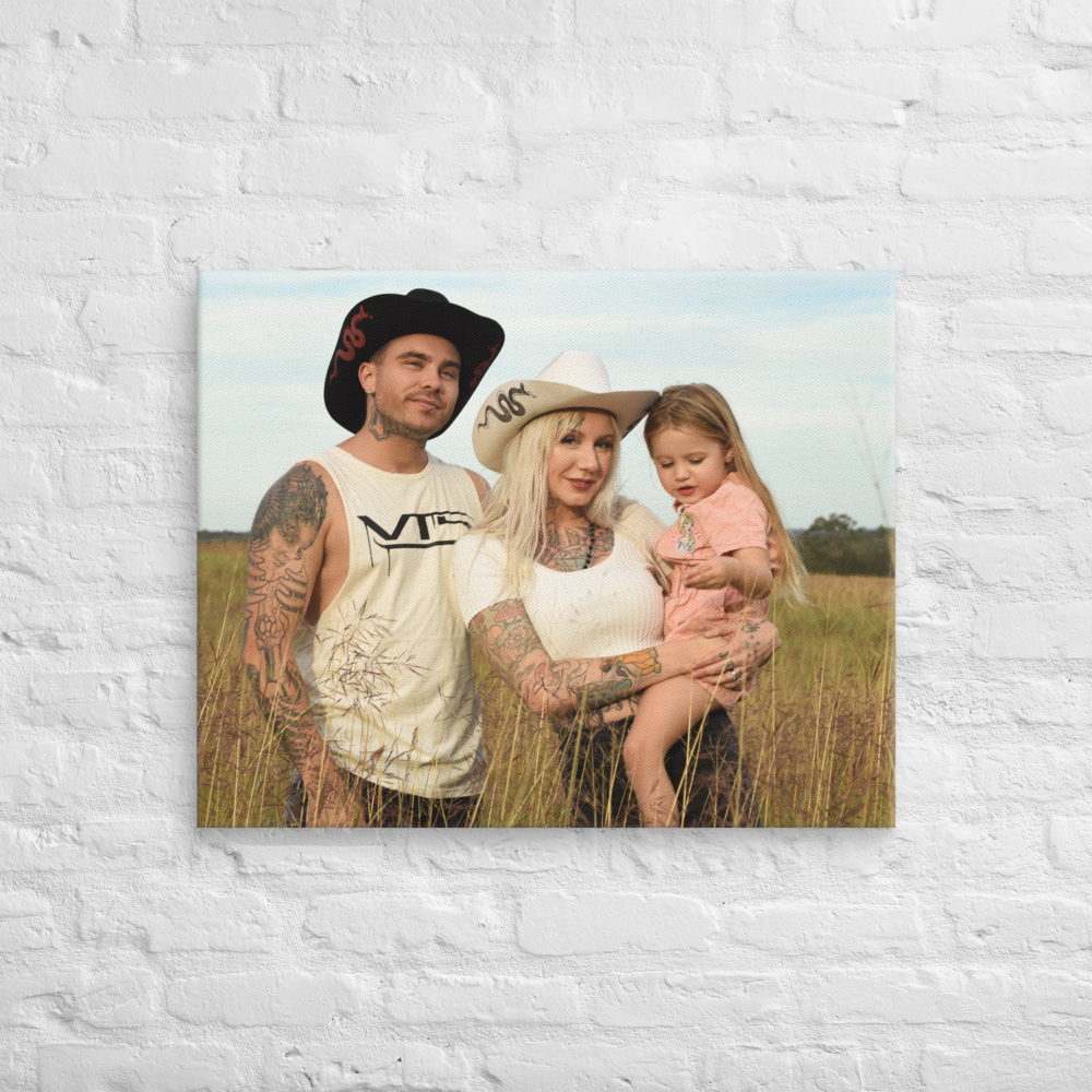 Large Canvas Print 24X30" Horizontal