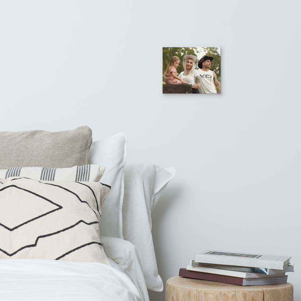 Small Canvas Print 8X10" Horizontal