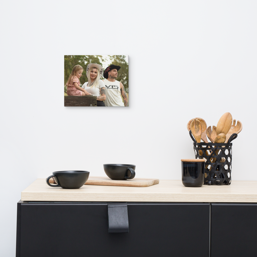 Small Canvas Print 8X10" Horizontal