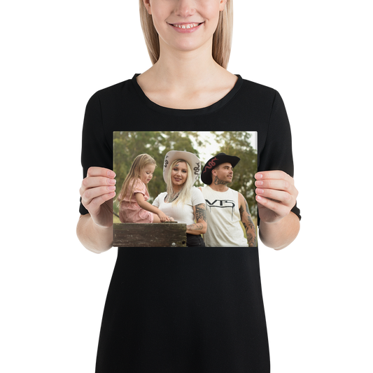 Small Canvas Print 8X10" Horizontal