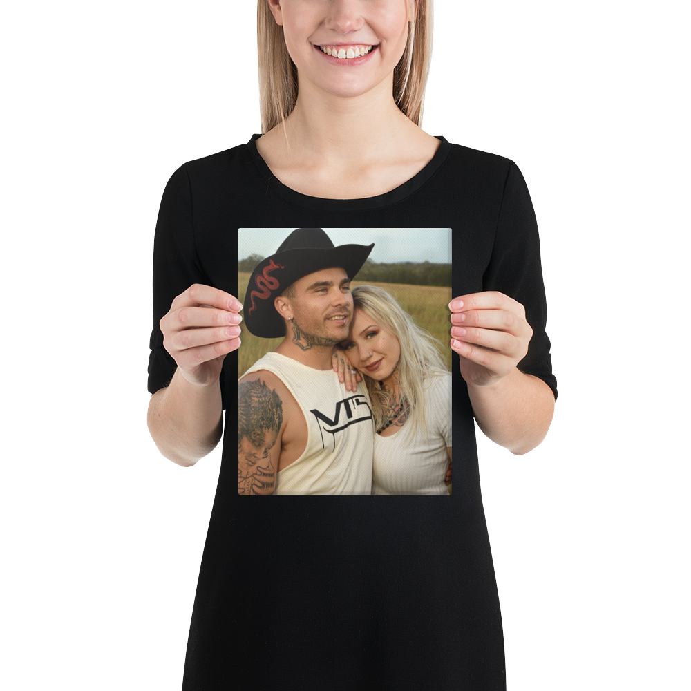 Small Canvas Print 10X8" Vertical