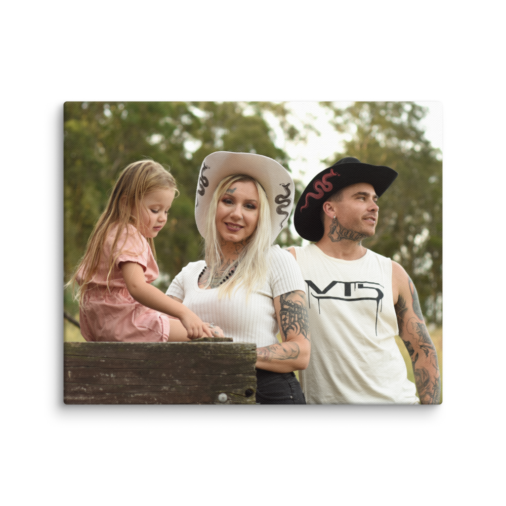 Small Canvas Print 8X10" Horizontal