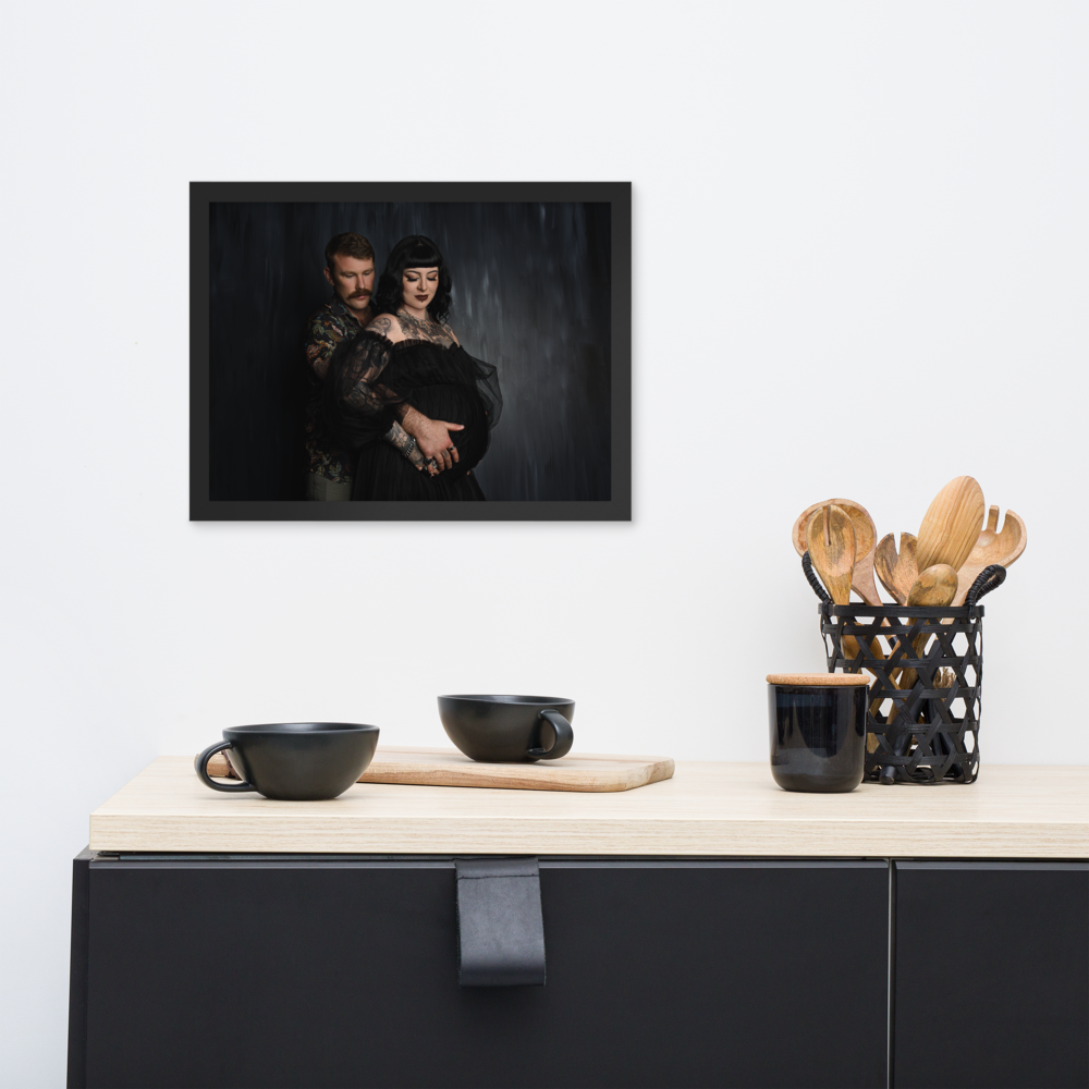 Medium Framed Print 12x16" Horizontal