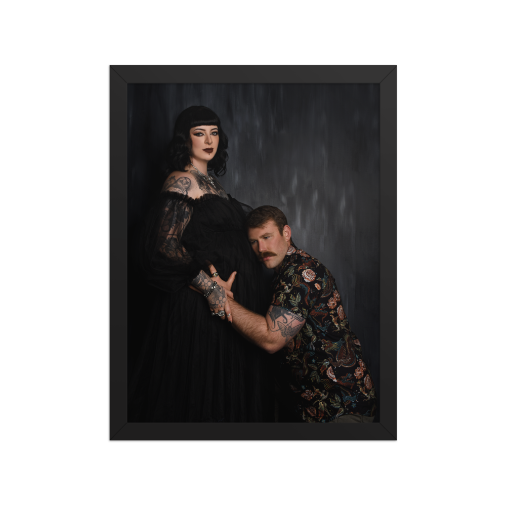 Medium Framed Print 16x12" Vertical