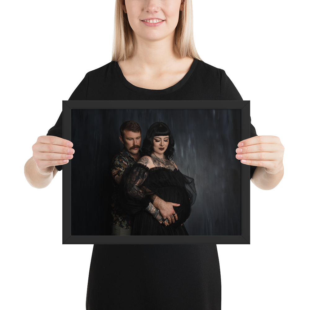 Medium Framed Print 12x16" Horizontal