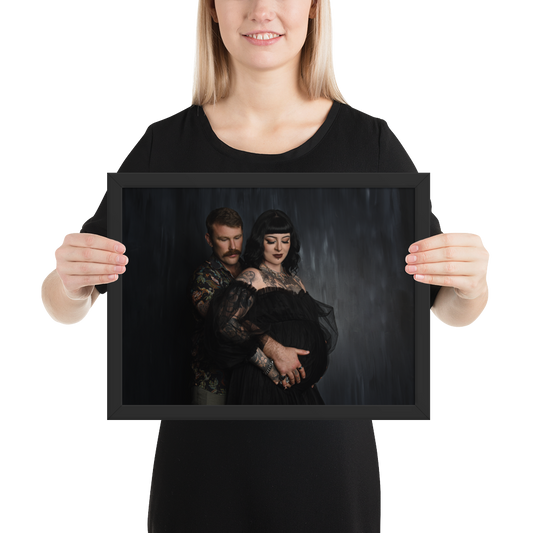 Medium Framed Print 12x16" Horizontal