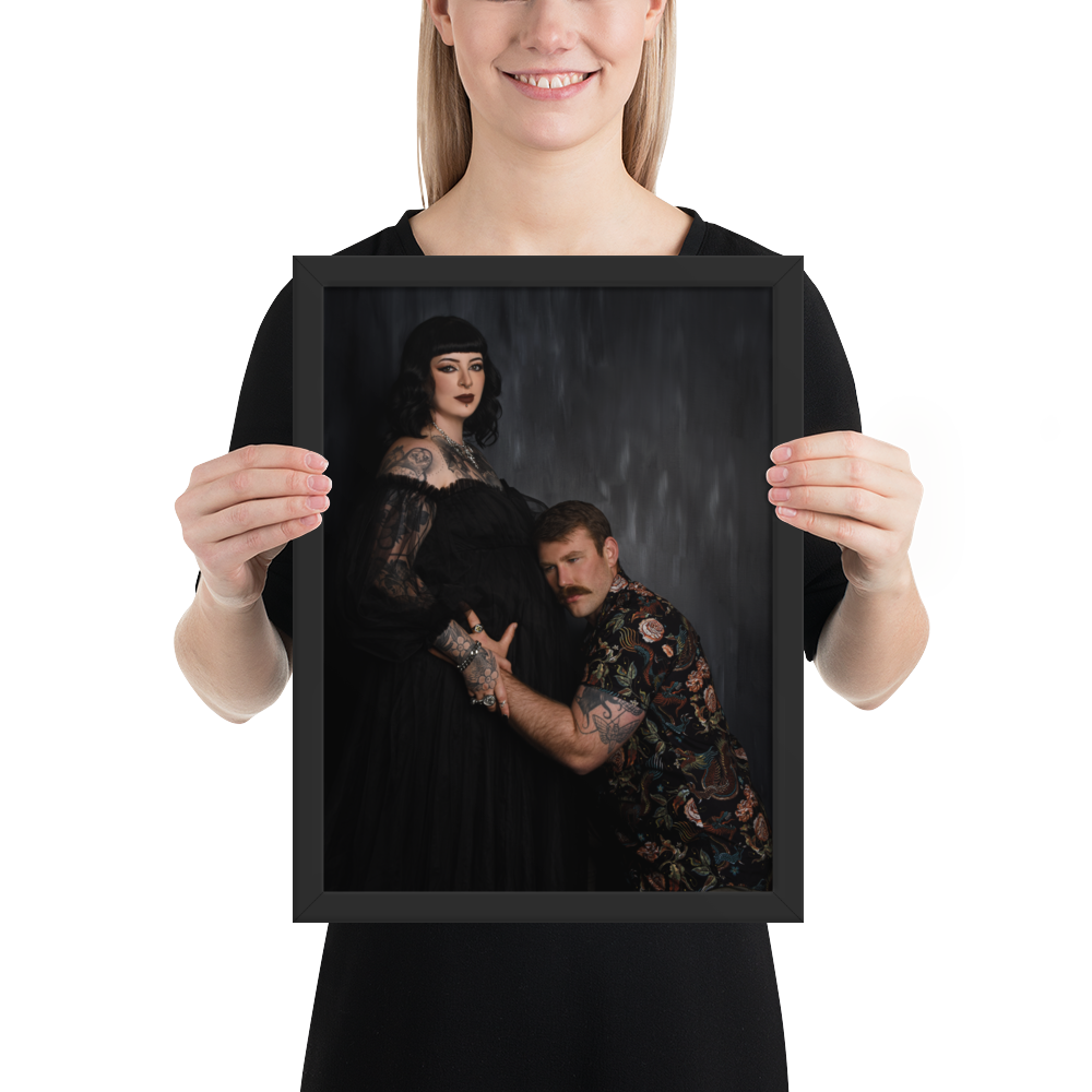 Medium Framed Print 16x12" Vertical