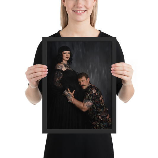 Medium Framed Print 16x12" Vertical