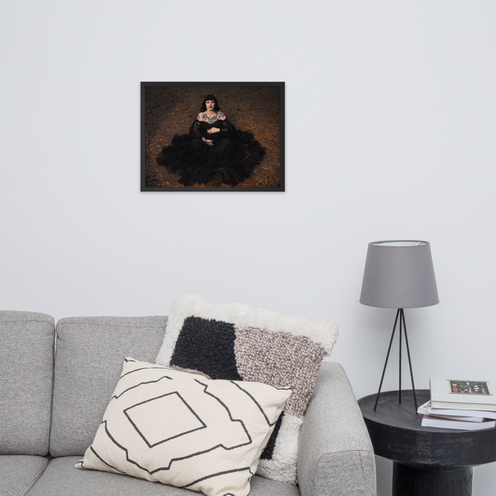 Large Framed Print 18x24" Horizontal