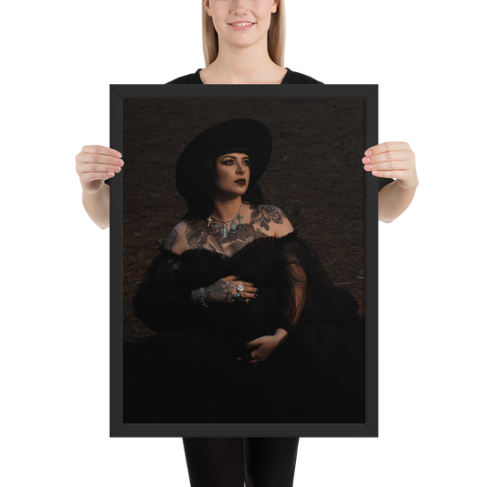 Large Framed Print 24x18" Vertical