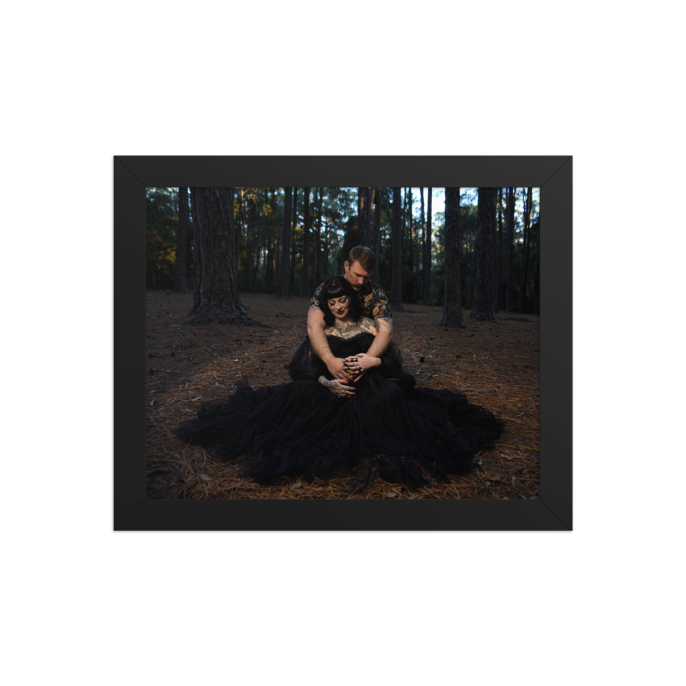 Small Framed Print 8x10" Horizontal