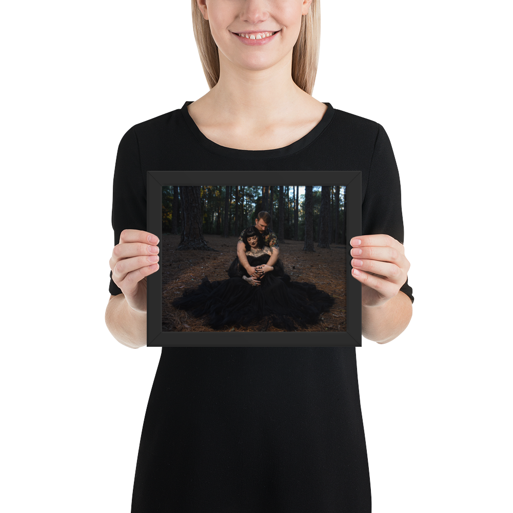 Small Framed Print 8x10" Horizontal